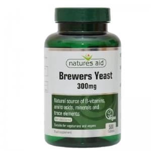 Natures Aid Brewers Yeast 300mg 500 Tablets