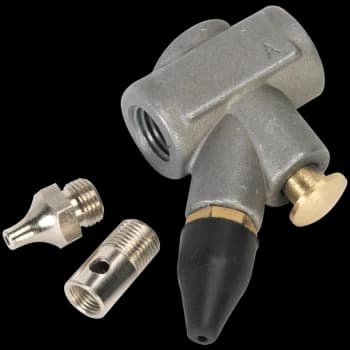 Sealey SA905 Inline Air Blow Gun with 3 Nozzles