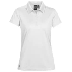 Stormtech Womens/Ladies Eclipse H2X-Dry Pique Polo (L) (White)