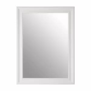 Interiors by PH Premier Housewares Wall Mirror - White Finish
