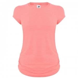 New Balance Transform T Shirt Ladies - Fluo Pink