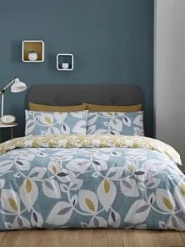 Catherine Lansfield Catherine Lansfield Inga Leaf Duvet Set - Ks