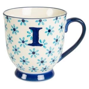 Sass & Belle Bohemian Mug Letter I