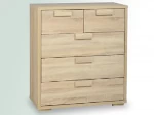 Seconique Cambourne Light Sonoma Oak 32 Chest of Drawers Flat Packed