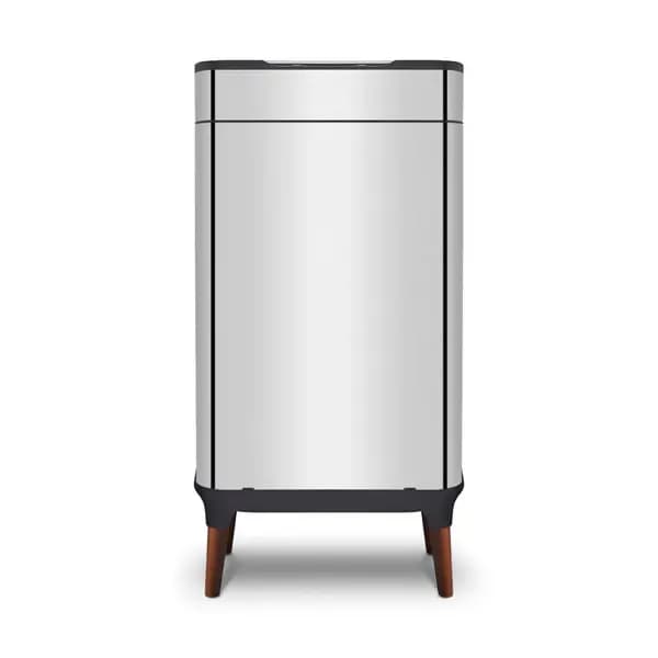 Tower 65L Ozone Sensor Bin Silver