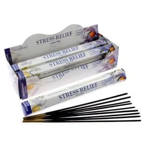 Stress Relief (Pack Of 6) Stamford Hex Incense Sticks