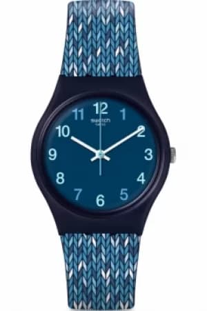 Swatch Tricoblue Watch GN259