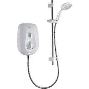 Mira Go White Electric Shower, 10.8Kw