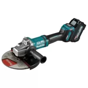 GA038GT205 xgt 40V Max bl Angle Grinder 230mm 40V 2 x 5.0Ah Li-ion Batts - Makita