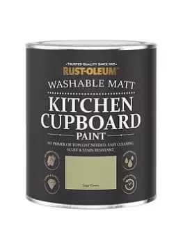Rust-Oleum Kitchen Cupboard Paint In Sage Green - 750 Ml Tin