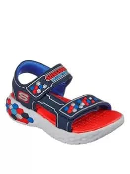 Skechers Boys Mega-splash 2.0 Molded River Sandal, Navy, Size 11 Younger