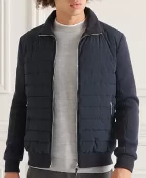 Superdry Studios Padded Knit Mix Jacket