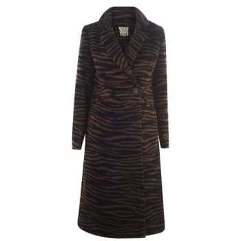 Biba Tiger Coat - Tan