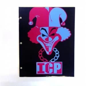 Insane Clown Posse Joker Lined Notebook