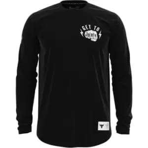 Under Armour PR Get To Work T Shirt Mens - Black