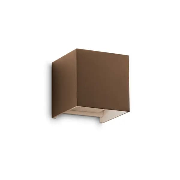 Atom 2 Light Integrated LED Outdoor Up Down Wall Lamp Coffee 1050Lm 3000K IP54