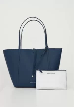 armani exchange Hand Bags Unisex Silver
