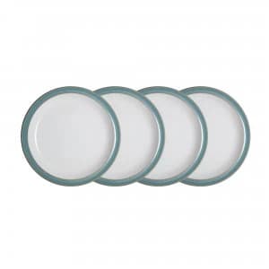 Azure 4 Piece Medium Plate Set