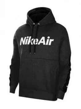 Nike Sportswear Air Overhead Hoodie, Black Size M Men