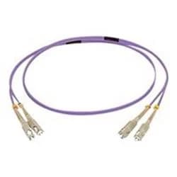 5M SC/SC OM4 LSZH FIBRE PATCH - VIOLET