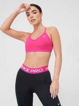 Nike Light Support Indy Sports Bra - Pink Size M Women