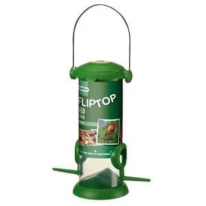 Westland Flip Top Plastic & steel Seed Bird feeder
