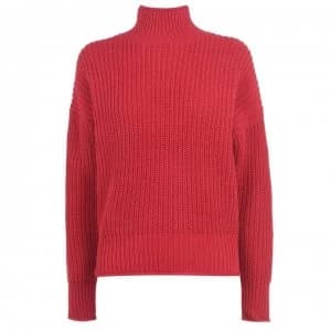 SET Red High Neck Jumper - Fatal Red 3680