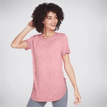 Skechers Godri Essential T Shirt Ladies - Pink