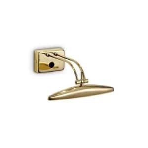 Mirror 2 Light Indoor Wall Light Gold, G9