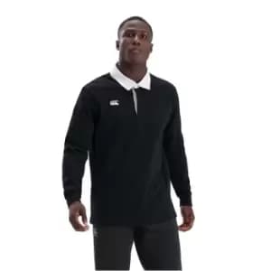 Canterbury Long Sleeved Retro Jersey - Black