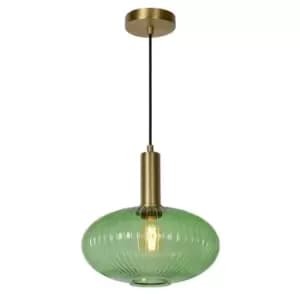 Maloto Retro Pendant Light - Ø30cm - 1xE27 - Green