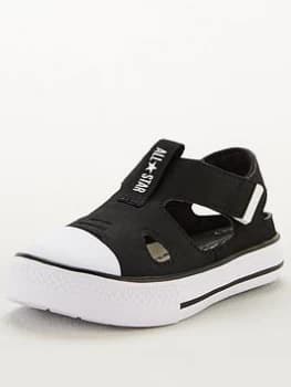 Converse Chuck Taylor All Star Superplay Ox Toddler Sandals - Black, Size 4