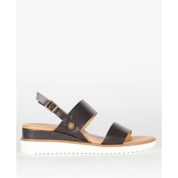 Barbour Delilah Sandals - Dk Brown