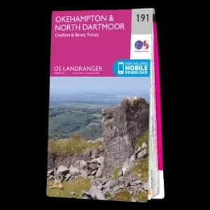 Map of Okehampton & North Dartmoor