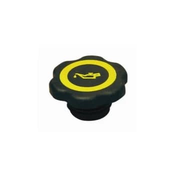 Oil Filler Cap - Black/Yellow - Ford Zetec - POBC18 - High Tech Parts