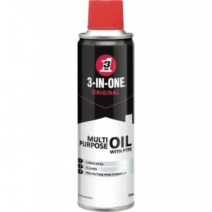 3 In 1 Multi Purpose PTFE Oil Spray Can 250ml