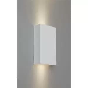 Astro Pella 190 - Up & Down Wall 2 Light Plaster, GU10
