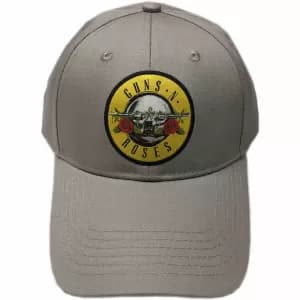 Guns N' Roses - Circle Logo Mens Baseball Cap - Grey