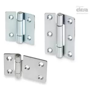 Elesa - Thin hinge-GN 136-NI-40-60-C