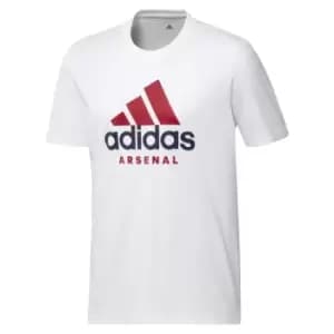 2022-2023 Arsenal DNA Graphic Tee (White)