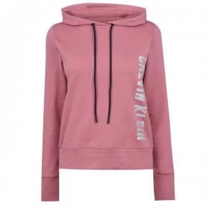 Calvin Klein Performance Logo Hoodie - Dusty Pink 693