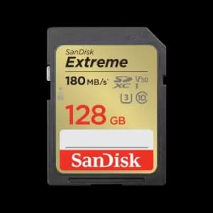 SanDisk Extreme SDXC UHS-I - 128GB - SDSDXVA-128G-GNCIN