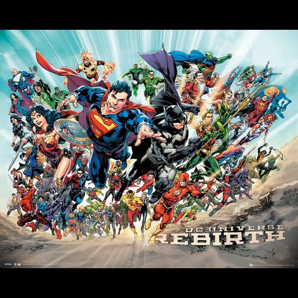 DC Universe - Rebirth Mini Poster