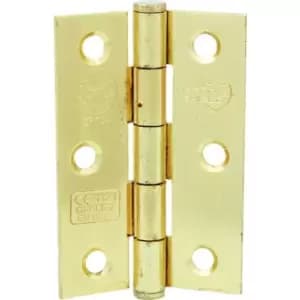 Perry 75mm 3" No. 5001 Shield Grade CE7 Certifire Fire Door Butt Hinge with Butto