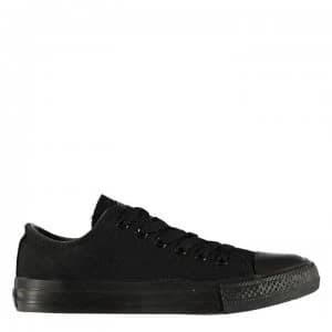 SoulCal Low Junior Canvas Shoes - Black