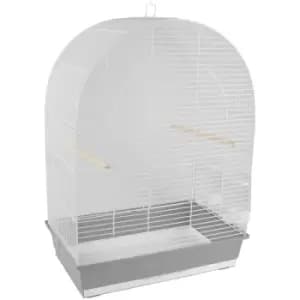 Flamingo - Budgie Cage Klara 3 54x34x74.5cm White White