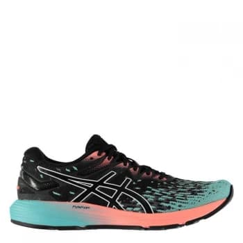 Asics DynaFlyte 4 Womens Running Trainers - Black/Mint