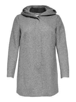 ONLY Curvy Seasonal Coat Women Grey