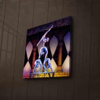 4040?ACT-29 Multicolor Decorative LED Lighted Canvas Painting