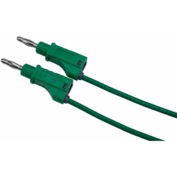 2110-100V 100cm 4mm Green Stackable Lead - PJP